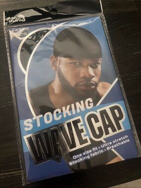 Stocking wave cap